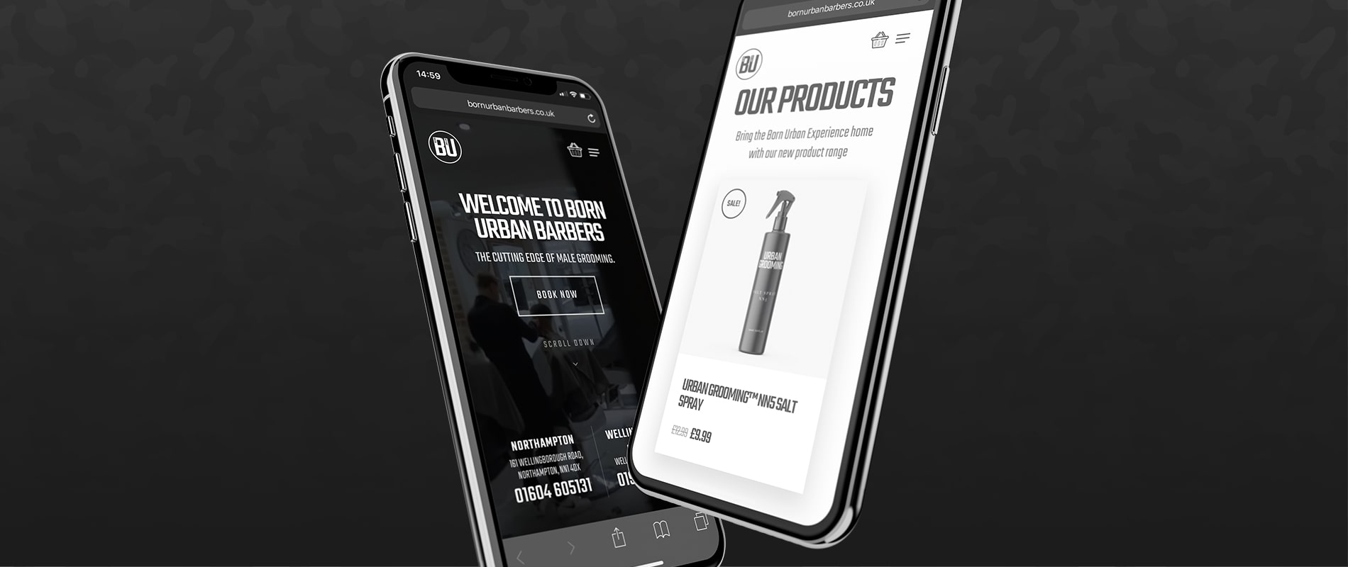 New Website: Born Urban Barbers