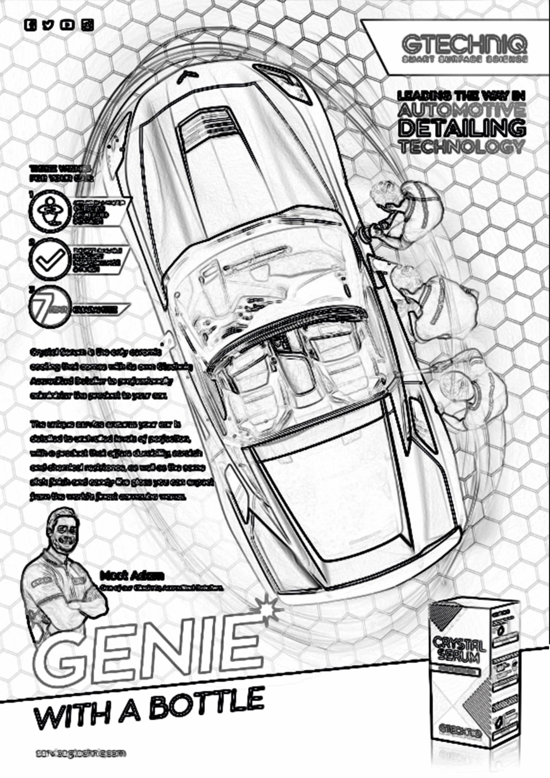 gtechniq poster sketch
