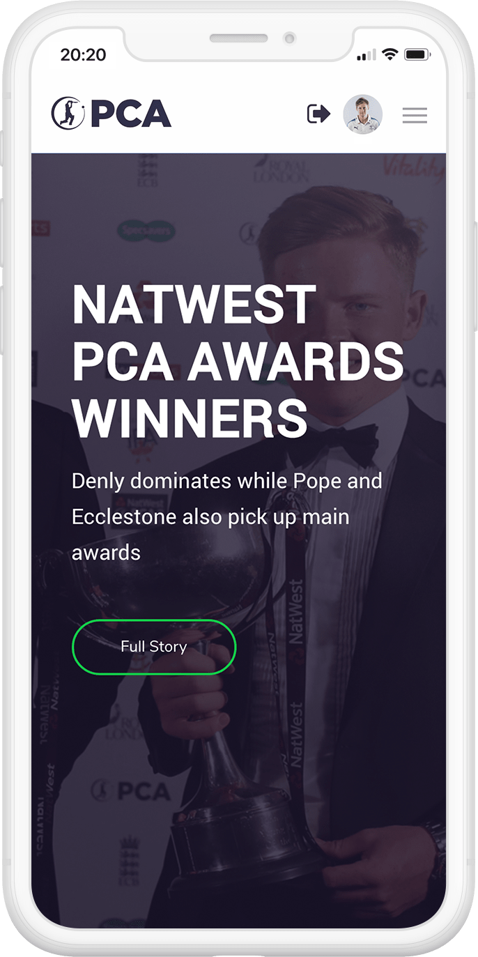 pca cricket iphone preview