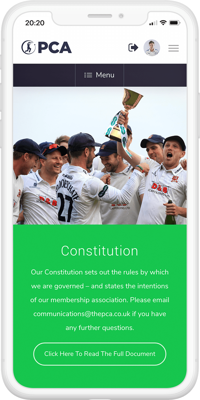 pca cricket iphone preview