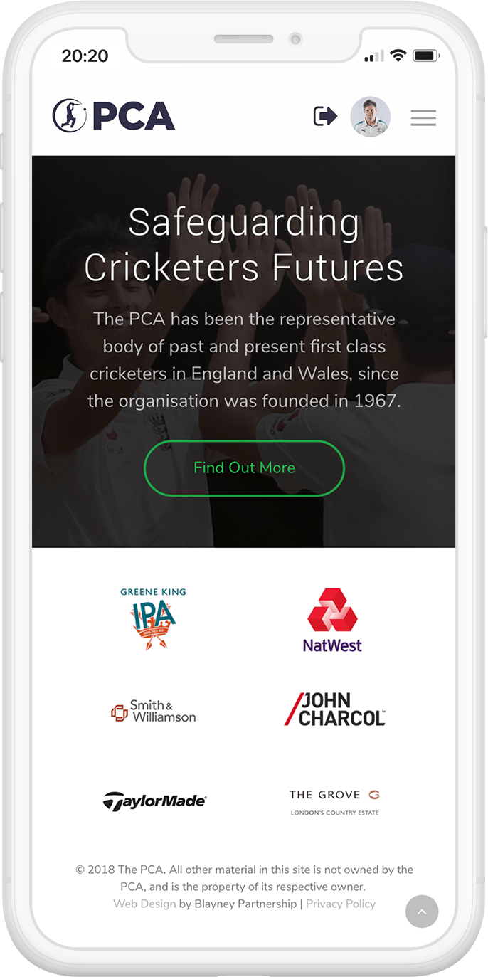 pca cricket iphone preview