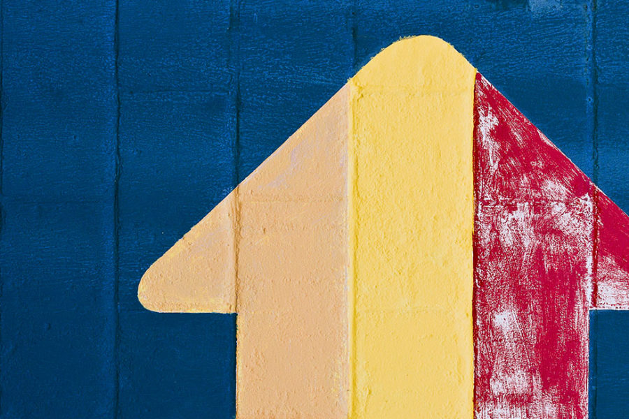 painted arrow