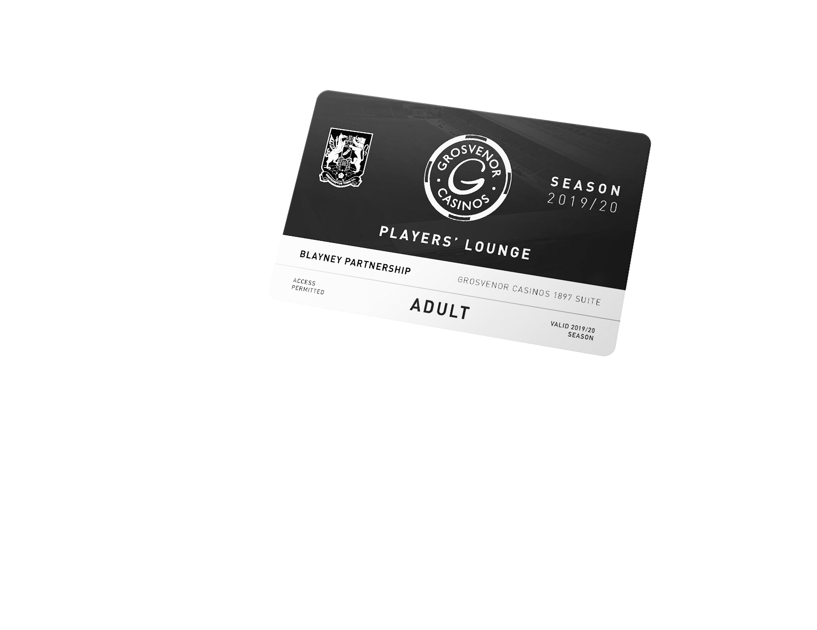 ntfc players lounge card