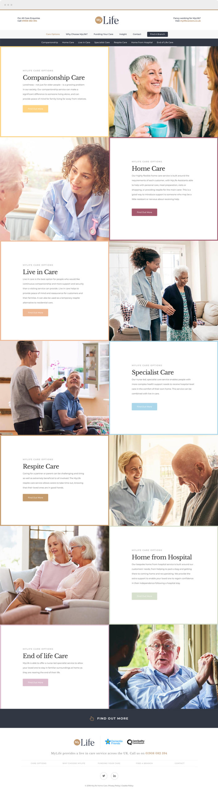 mylife site preview