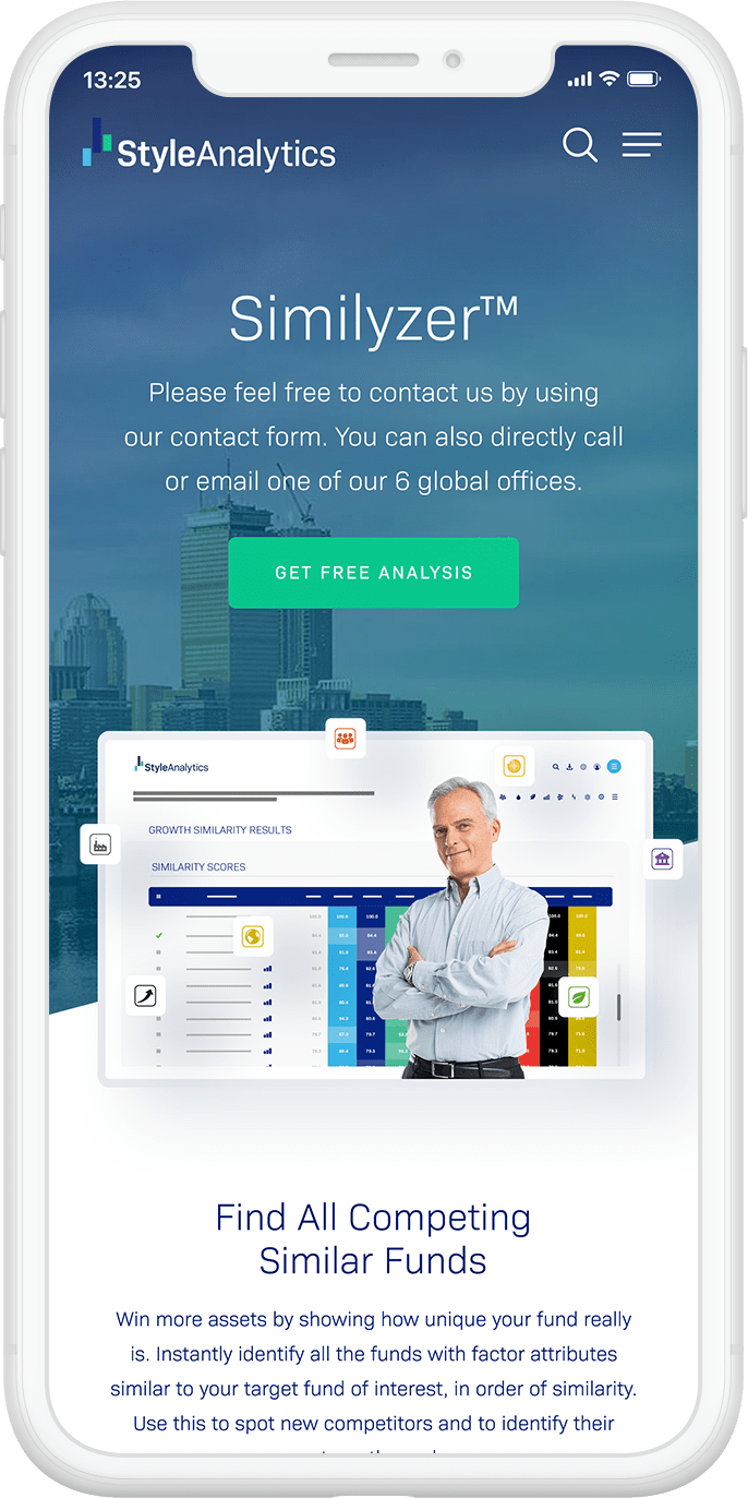 styleanalytics iphone preview