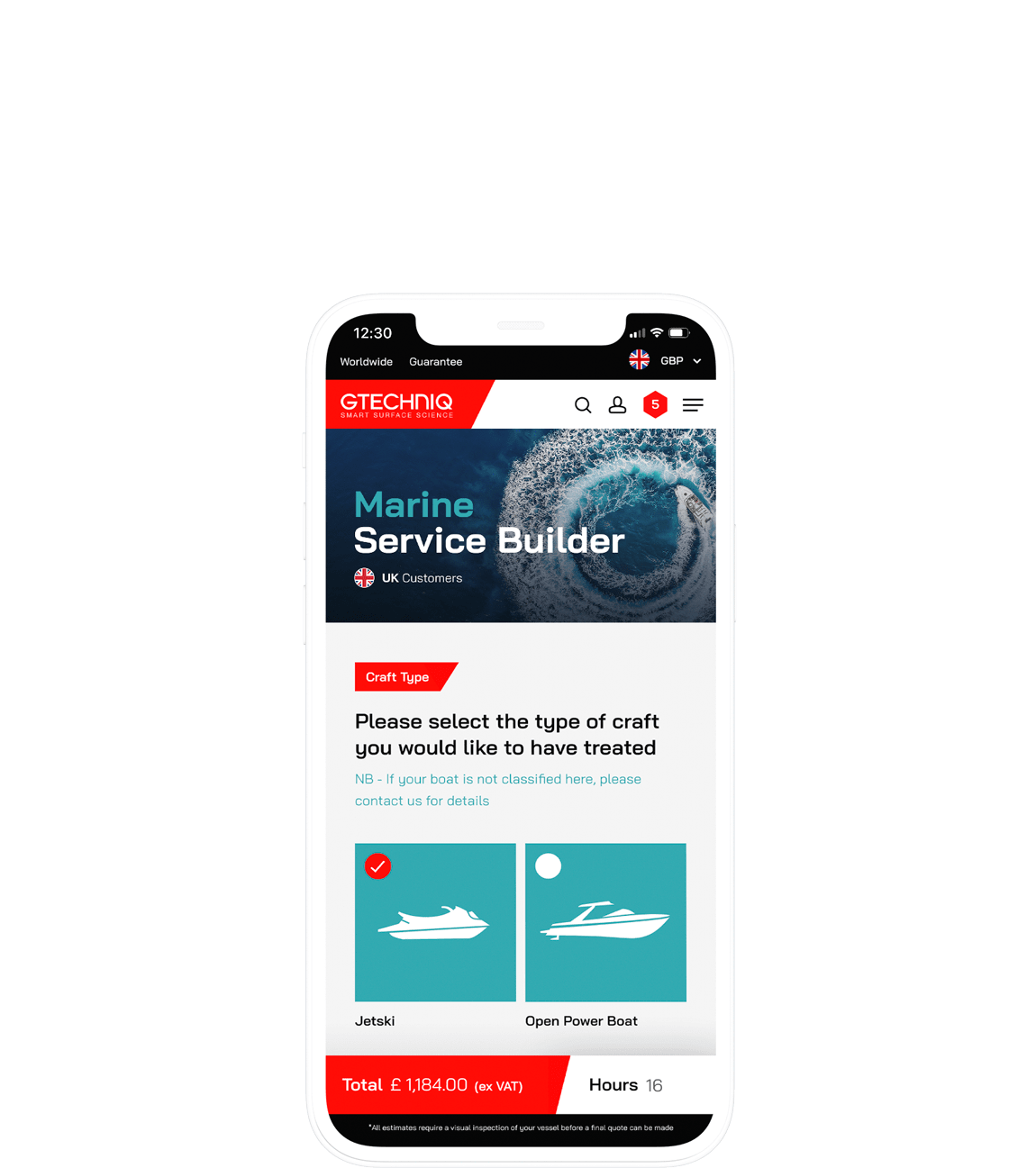 iphone website design