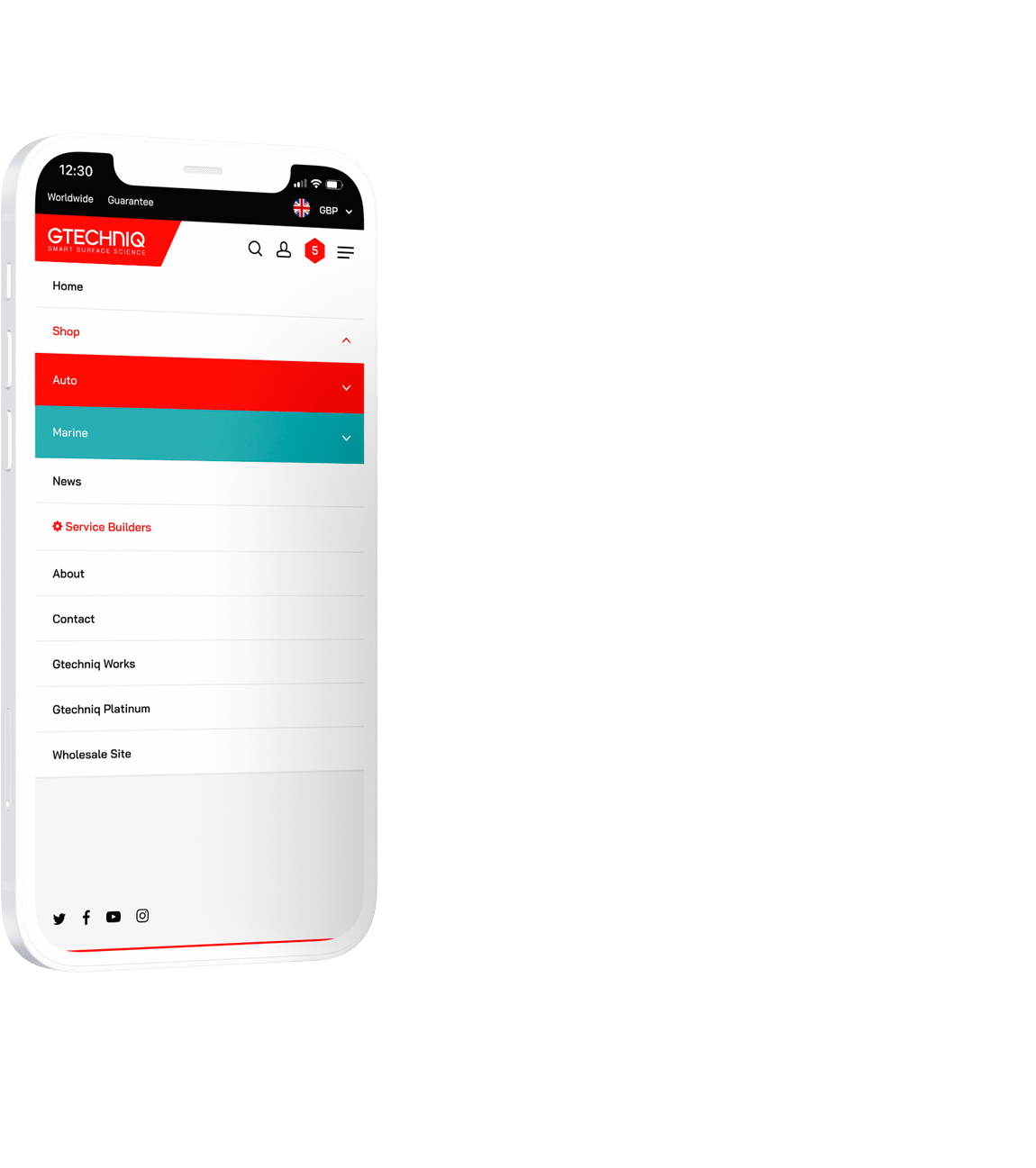 gtechniq phone preview